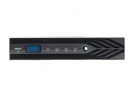 Источник бесперебойного питания 9908 SKAT-UPS 3000-RACK-ON Online 3000 ВА/2700 Вт, синус,внешн. АКБ х 6 шт, 2хSchuko, 1хС19 Бастион