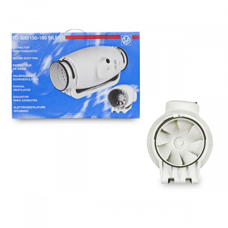 Вентилятор канальный TD-500/150-160 Silent 3V Soler & Palau 5211302100 03-0101-223