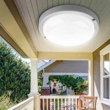 Б0047620 Светильник светодиодный SPB-201-0-65К-012 IP65 12Вт 6500К КРУГ (40/640) ЭРА 