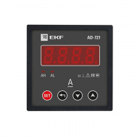 Амперметр AD-721 цифровой на панель (72х72) однофазный EKF PROxima ad-721