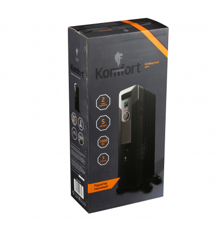 105816 Радиатор масляный  LE-1905 5 секц. 1кВт Скрап 