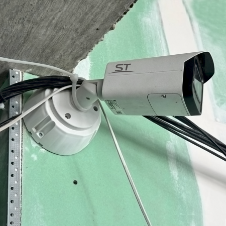 Коробка монтажная универсальная для видеокамер Space Technology ST-K05 Белая 00-00082478