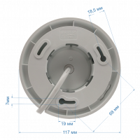 Видеокамера IP 4Мп купольная уличная IP67 ИК-30м с PoE (2.8мм) Space Technology ST-SA4651 00-00086236