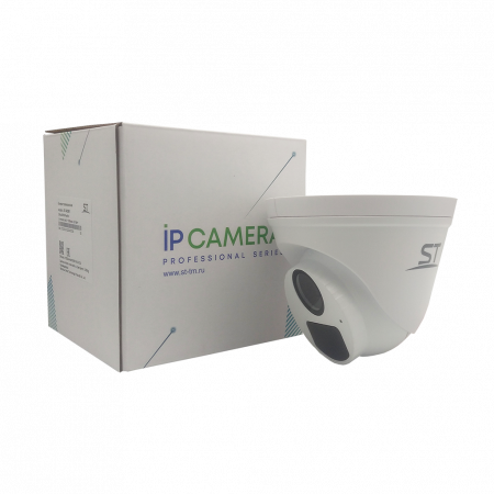 Видеокамера IP 4Мп купольная уличная IP67 ИК-30м с PoE (2.8мм) Space Technology ST-SA4651 00-00086236