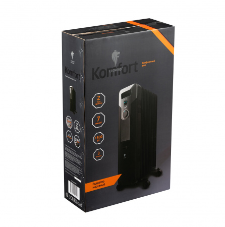 105817 Радиатор масляный  LE-1907 7 секц 1.5 кВт Скрап 