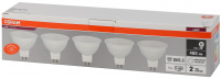 Лампа светодиодная LED 6 Вт GU5.3 4000К 480Лм спот 220 В (замена 50Вт) OSRAM LEDVANCE 4058075584860
