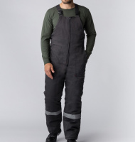 Костюм зимний Партнер NEW (Смесовая, 210) п/к, темно-серый/оранжевый.48-50.170-176 Факел 87476973 87476973003