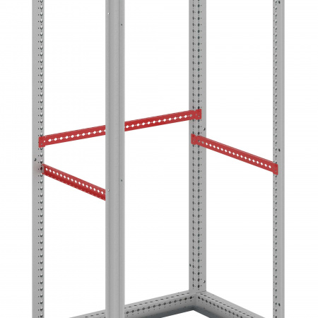 R5NTLE600 Рейка боковая для шкафов CQE глубиной 600 мм, 1 упаковка - 4 шт. DKC 