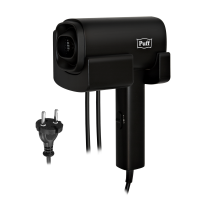 Фен для волос настенный Puff-1601Вl PUFF 1405.012   