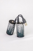 Аккумулятор D Li-ion 8000мАч 2 шт в блистере Космос KOCR20Li8000mWh2B