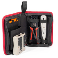 Набор для работ с сетевым кабелем LAN-4 серия ПРОФИ КВТ 85935