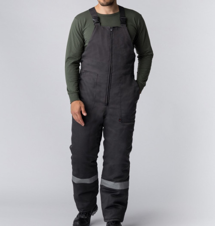 Костюм зимний Партнер NEW (Смесовая, 210) п/к, темно-серый/оранжевый.52-54.170-176 Факел 87476973 87476973005