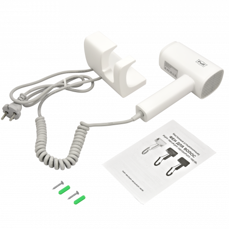 Фен для волос настенный Puff-1601 PUFF 1405.010   