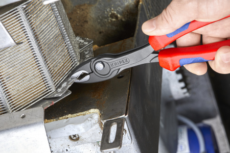 Клещи захватные TwinGrip 4 - 22 мм длина 200 мм черненные двухкомпонентные рукоятки KNIPEX KN-8202200