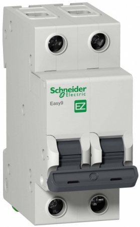 Выключатель автоматический двухполюсный 40A C 4.5кА EASY 9 Schneider Electric EZ9F34240