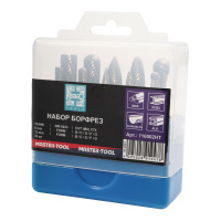 Набор бор-фрез твердосплавных 10шт HM S=6мм Mini-Box H-Tools 116002HT