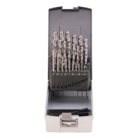 Набор сверл по металлу 1-13мм 25шт HSS-G 118° DIN338 RUKO 214215RO
