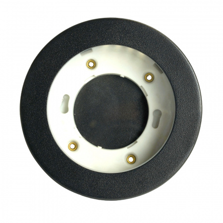 DL544 51230 Светильник ДВО-15w GX53 без лампы черный IP44 FERON 