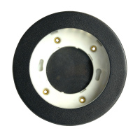 DL544 51230 Светильник ДВО-15w GX53 без лампы черный IP44 FERON 