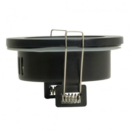 DL544 51230 Светильник ДВО-15w GX53 без лампы черный IP44 FERON 