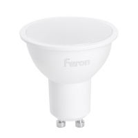 Лампа светодиодная LED 5вт 230в GU10 теплый FERON LB-24 51215
