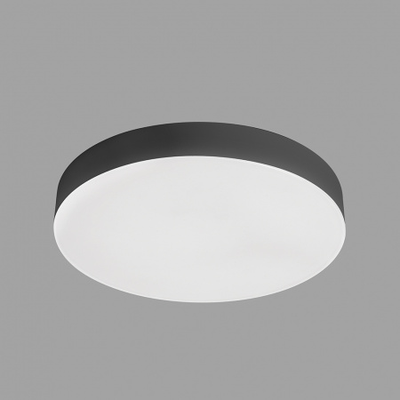 Светильник светодиодный ДПО-6w 4000K 480Лм черный IP44 FERON AL266 51297