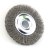 Щетка дисковая Д125х20х22.2. ворс гофр нерж сталь 0.30 (13-095) EuroBrush EB-MCST4