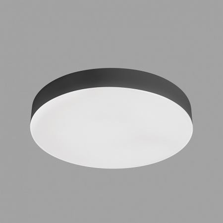 AL266 51299 Светильник светодиодный ДПО-18w 4000K 1440Лм черный IP44 FERON 