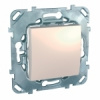 MGU5.201.25ZD Выключатель одноклавишный, в рамку, бежевый Schneider Electric 