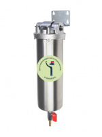Корпус магистрального фильтра 10SL HSH-10SL 3/4', из нержавеющей стали Гидротек 8002
