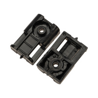 Площадка под стяжку для прямого монтажа, черная (100 шт/уп) , REXANT 07-2106