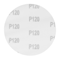 Круг абразивный на ворсовой подложке под липучку, P 120, 125 мм, 10 шт. Matrix 73855