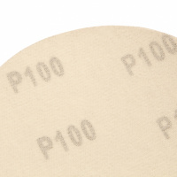 Круг абразивный на ворсовой подложке под липучку, P 100, 125 мм, 10 шт. Matrix 73850