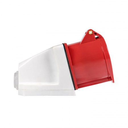 Розетка кабельная 16А 3Р+N+Е IP44 на поверхность 380В EKF ps-115-16-380