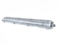 Светильник под светодиодную лампу ДСП 2хG13 AC 220В IP65 1275х110х60мм Пластик сквозная проводка для лампы 1200мм LITE Gauss GAUSS 909447212