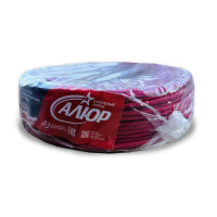 Провод силовой ПуВнг (А)-LS 1х2.5 красный бухта однопроволочный АЛЮР 00-00010624