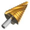 Сверло ступенчатое, 9-12-15-18-21-24-27-30-33-36 мм, HSS, спирал. проф., трехгр. хвостовик Matrix 72358