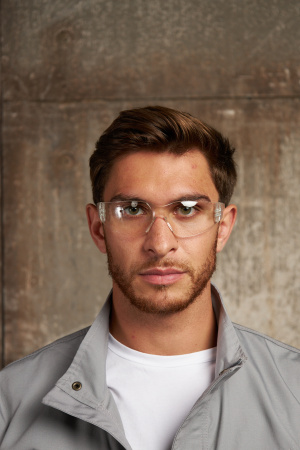 BRAV2IN Очки открытые защитные с прозрачной линзой BRAVA Delta Plus 