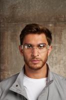 Очки открытые защитные с прозрачной линзой BRAVA Delta Plus BRAV2IN