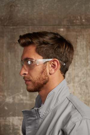 BRAV2IN Очки открытые защитные с прозрачной линзой BRAVA Delta Plus 