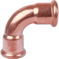 Отвод пресс 90 град. 28 для медных труб Sanha 16002A28 RG008TB7KDVD3I