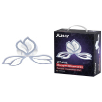 Люстра потолочная светодиодная диммируемая,LEGAN  E,3 режима,500х475х85мм,48Вт,2700K/4200K/6400K    ,22м,белый,51664 8,Ritter RITTER