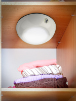 Фонарик кемпинговый на липучке на батарейках 3хААА в палатку, с сенсором и светонакопителем SB-601 Луна-1 ЭРА Б0029187