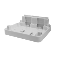 Розетка накладная SYSTEM под Keystone модуль 2p SUPRLAN SL-MB2