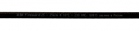 Кабель саморегулирующийся Ридан Pipeguard-25 (С) 230 В 250 м 21RT0817R