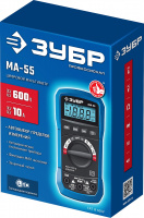 Мультиметр цифровой, МА-55 ЗУБР 59805