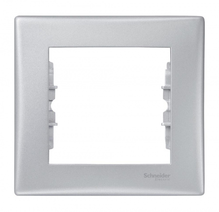 Sedna Рамка 1 пост алюминий Schneider Electric SDN5800160