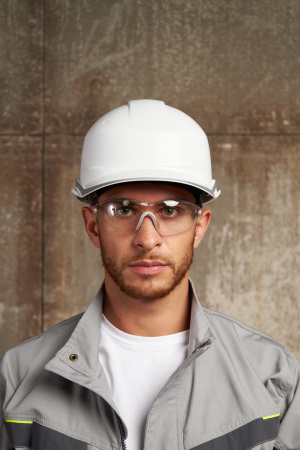 VULC2ORIN Очки открытые защитные VULCANO2 с прозрачной линзой Delta Plus 