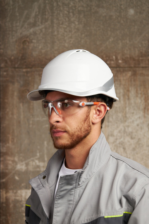 VULC2ORIN Очки открытые защитные VULCANO2 с прозрачной линзой Delta Plus 