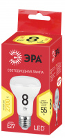 Лампа светодиодная LED 8Вт R63 2700К Е27 тёпл рефл не для выкл с подс ЭРА Б0020635